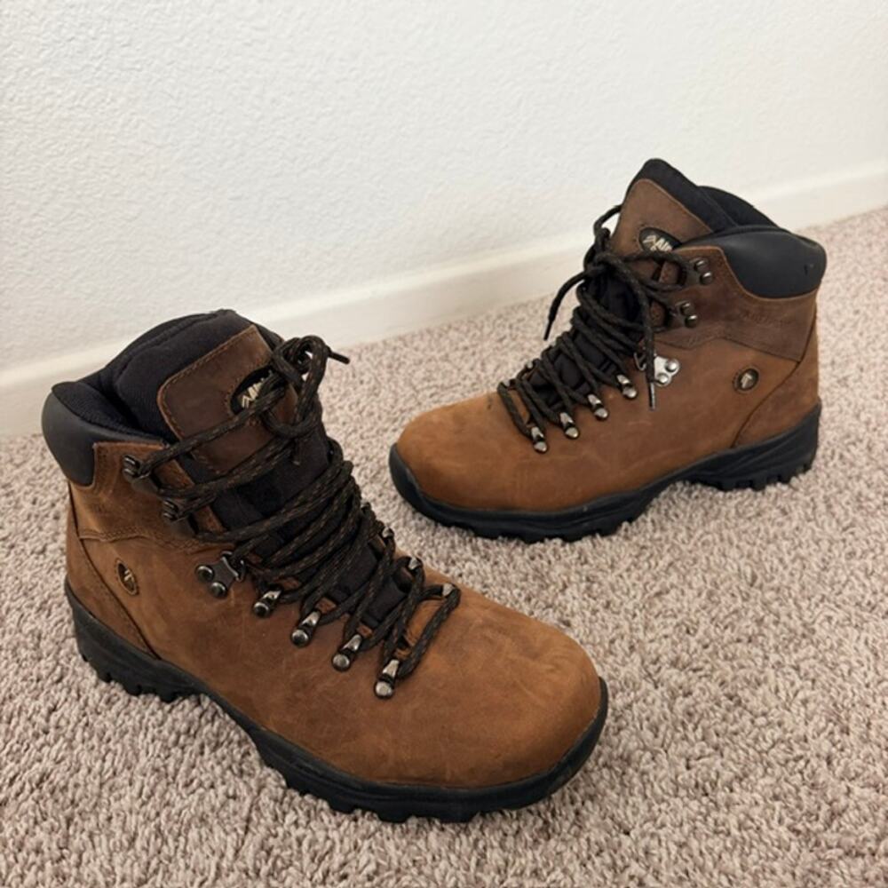 Alpine Design Grand Waterproof Hiker Boots Women's 9 Leather Upper Dri-Sock
